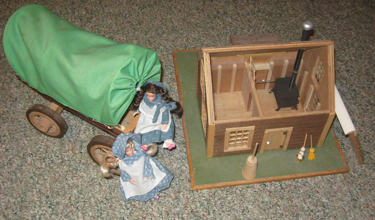 little house on the prairie paper dolls