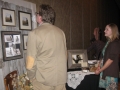 Dean Butler admires LauraPalooza designer Kristina Sukalski's work
