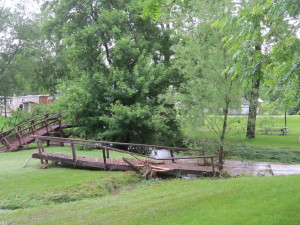 Bridge After Flood 1 Damage