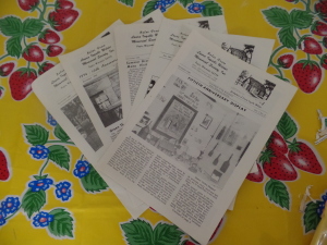 Newsletters from the Laura Ingalls Wilder Museum in Pepin WI, Probably sold in smaller lots